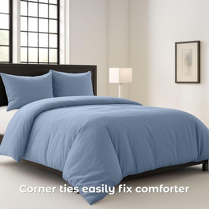 Pure Bedding Duvet Cover Queen Size - Image 5