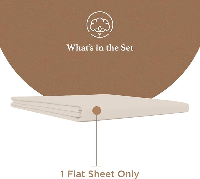 Good Sleep Bedding Flat Sheet Twin XL - Image 2