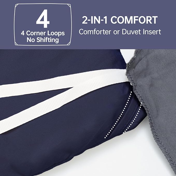 MUXHOMO California King Comforter Set, All Season Ultra Soft Down Alternative - Image 6