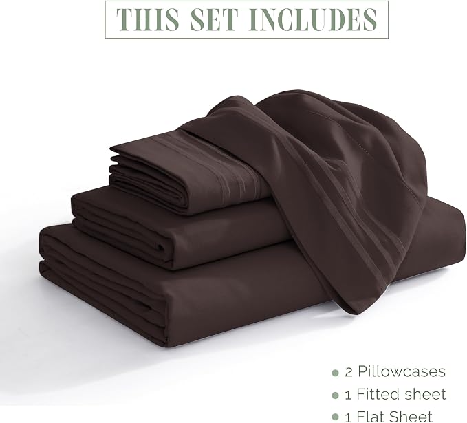 Elegant Comfort Luxurious 1500 Premium Hotel Quality Microfiber Three Line - Image 4