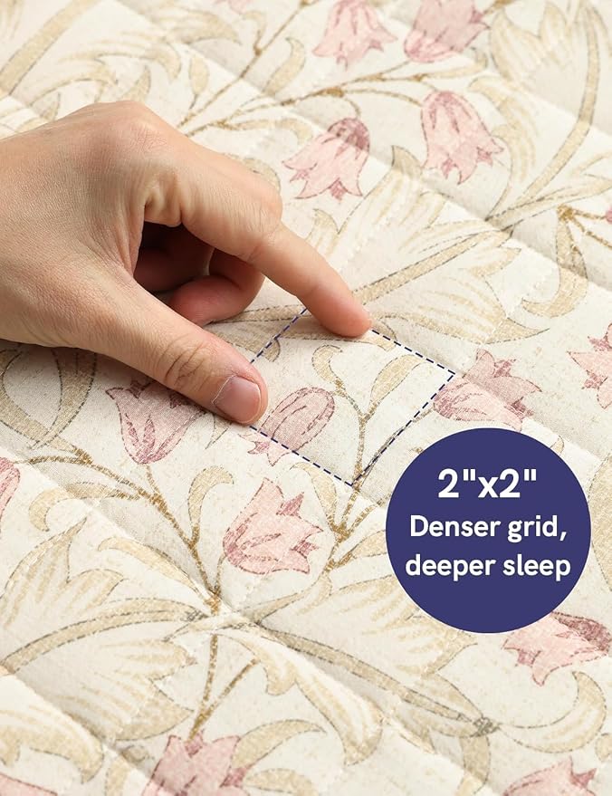 YnM 17lbs Weighted Blanket for Adults, Linen Heavy Bed Throw Blanket - Image 8