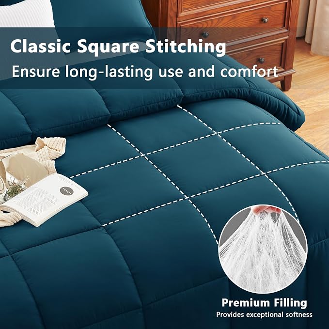 CozyLux King Size Comforter Set - Image 2
