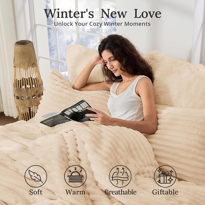 Sasttie California King Comforter Set 3 Pieces - Image 2