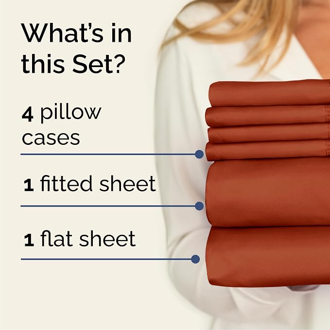 Cal King 6 Piece Sheet Set - Image 2