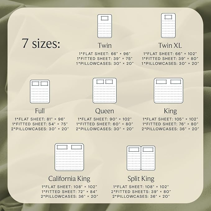LuxClub 4 PC California King Sheet Set, Deep Pockets Wrinkle Free Cooling Bed - Image 4