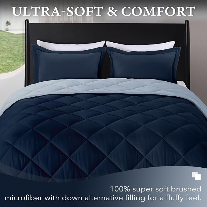 downluxe King Size Comforter Set - Image 2
