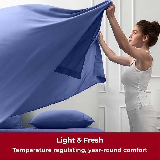 Mellanni Split King Sheets Set - Image 4