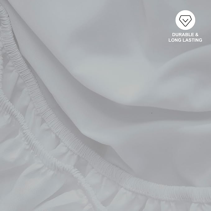 Hotella 100% Microfiber Full Size Fitted Sheet Only, Machine Washable and - Image 6