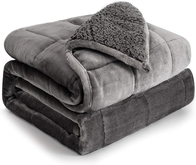 Cottonblue Weighted Blanket 15lbs 80x87 Inches by Cottonblue