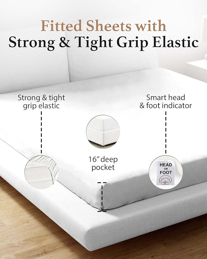 Good Sleep Bedding Twin XL Fitted Sheet - Image 4