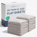 Twin XL Size Flat Sheets by CGKUnlimited