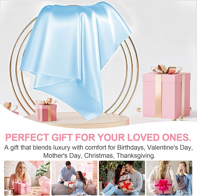 Silk Pillow Cases 2 Pack King Size - Image 6
