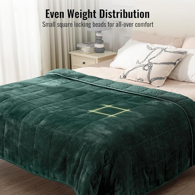 Uttermara Weighted Blankets for Adults Full Size, 15lbs 48x72 inches Blanket - Image 7