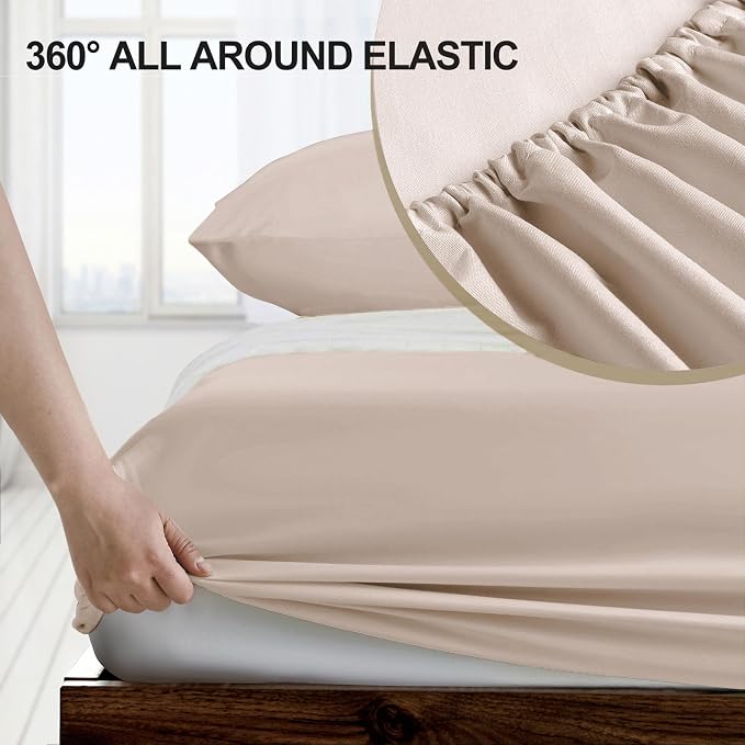 FreshCulture California King Fitted Sheet Only - Image 3