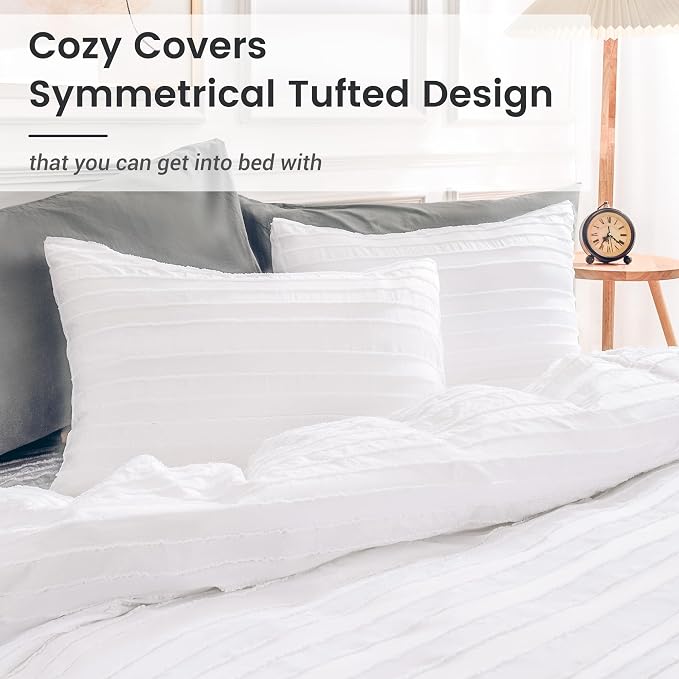NEXHOME PRO Duvet Cover Queen Size, Soft and Lightweight Microfiber Comforter - Image 8