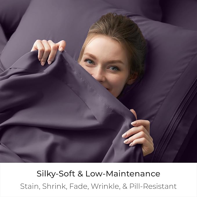 Mellanni California King Size Flat Sheet - Image 5
