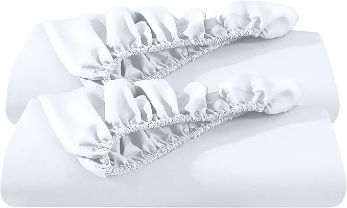 Bare Home 2-Pack Fitted Bottom Sheets King by BareHome