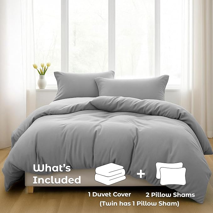 Pure Bedding Duvet Cover Twin/Twin XL Size - Image 2