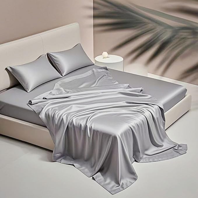 King Size Flat Sheet Only, Soft 300 Thread Count 100% Cotton Flat Sheets - Image 2