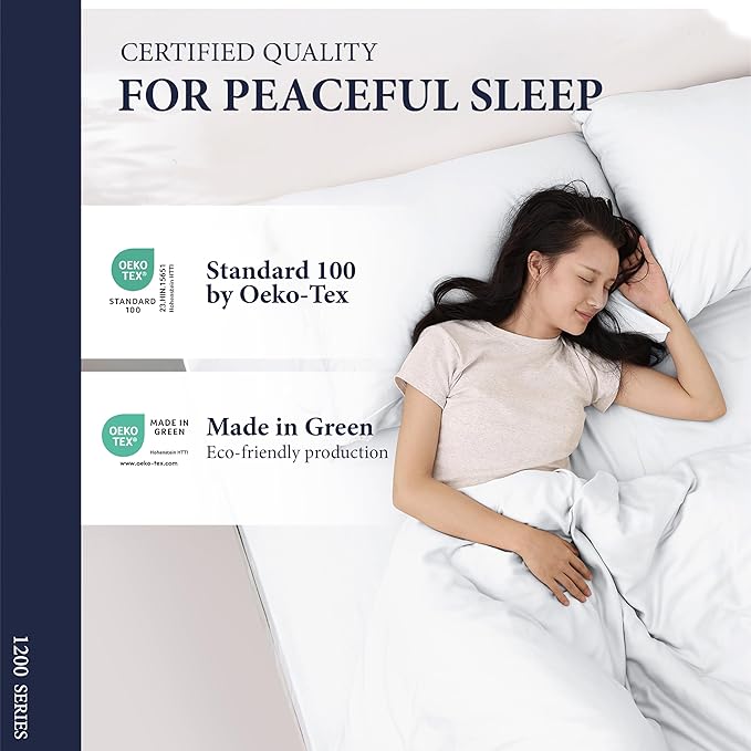 100% Egyptian Cotton Split King Sheets Sets - Image 6
