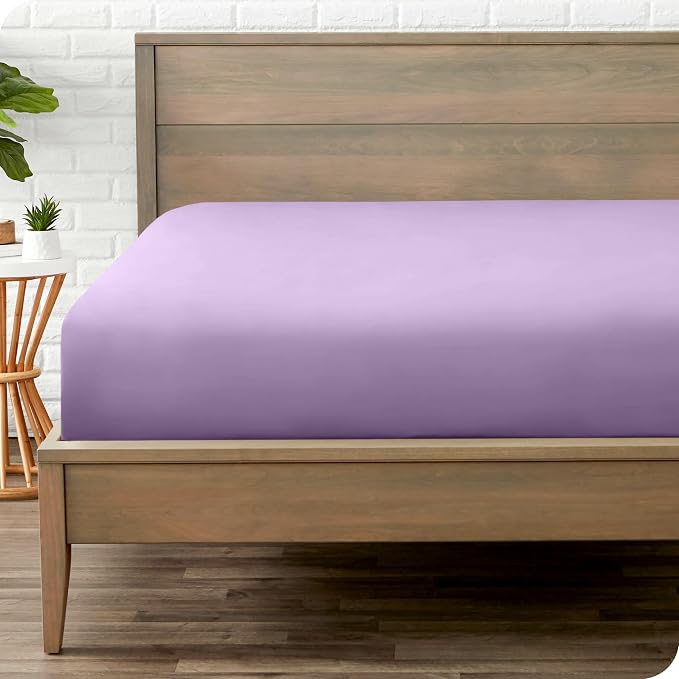 Bare Home Fitted Bottom Sheet Queen Size by BareHome