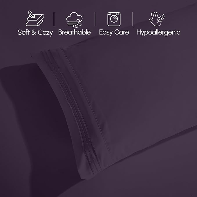 Elegant Comfort Luxurious 1500 Premium Hotel Quality Microfiber Three Line - Image 6
