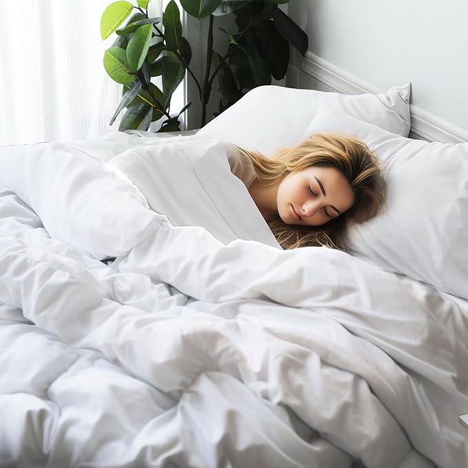 Bamboo Viscose Flat Sheets Only, 400 Thread Count Sateen Weave Full Size Flat - Image 6