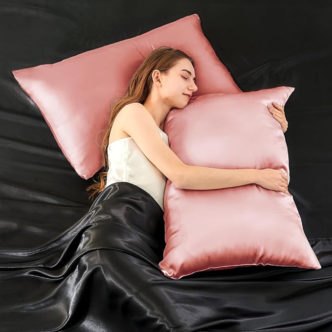 INFIIXSO Mulberry Silk Pillow Cases King Size Set of 2, Silk Pillowcase - Image 7