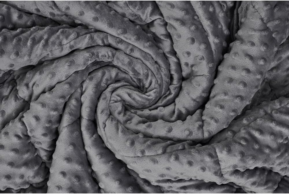 TONGDADA Minky Weighted Blanket | 36''x48'', 5lbs | Cozy and Soft Minky - Image 6