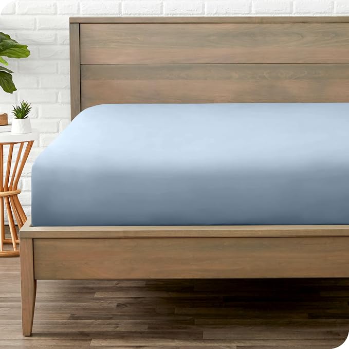 Bare Home Fitted Bottom Sheet King Size by BareHome