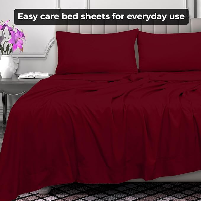 Royale Linens Twin XL Flat Sheet - Image 6