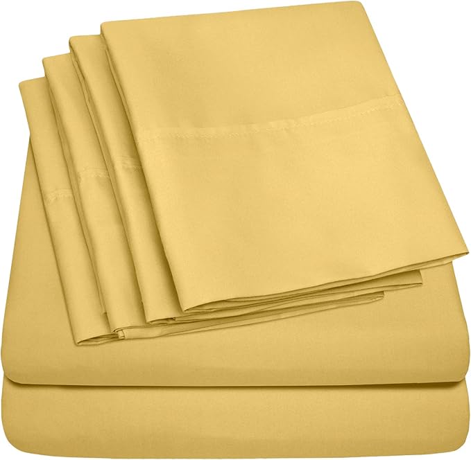 King Size Bed Sheets by SweetHomeCollection