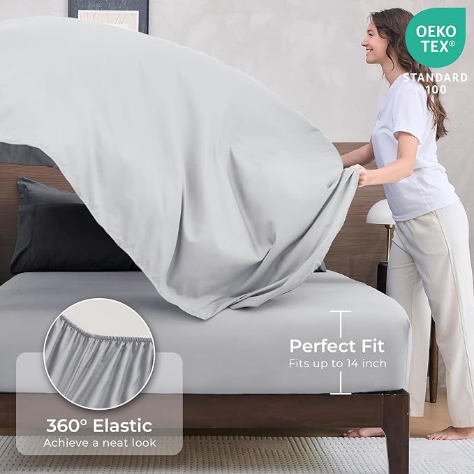 HEVUMYI 120x98 Oversized King Comforter Set - Image 5