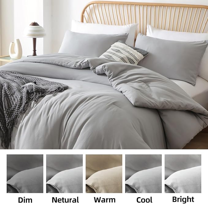ROSGONIA Oversized King Comforter 128x120 - Image 8