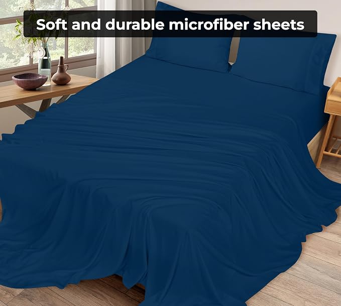 Royale Linens Queen Flat Sheet - Image 4