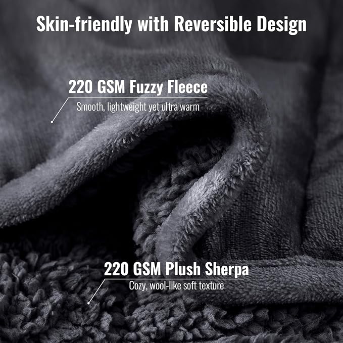 Uttermara Weighted Blankets for Adults Queen Size, 20lbs 60x80 inches Blanket - Image 2