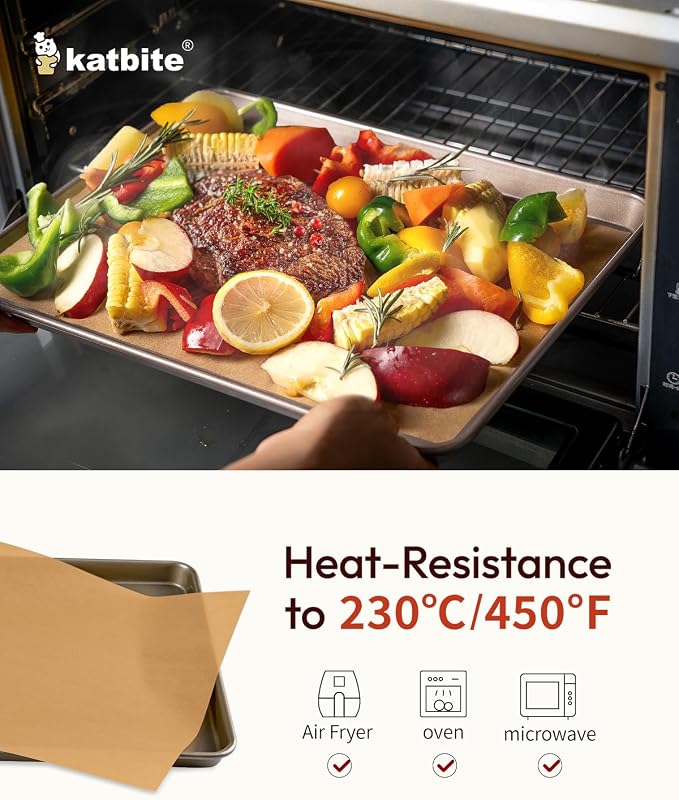 Katbite 265Pcs 10x15 inches Parchment Paper Sheets, Heavy Duty Unbleached - Image 6
