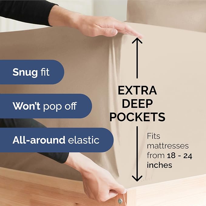 Extra Deep Cal King Sheet Set - Image 3