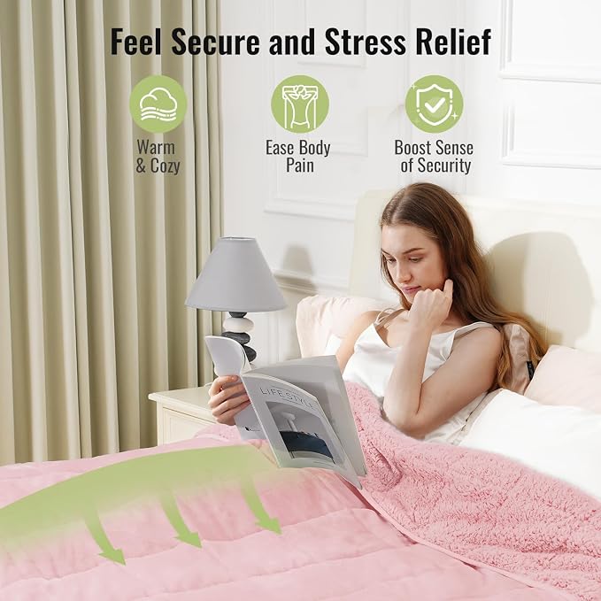 Uttermara Weighted Blanket Twin 15 Pounds, Adult Weighted Blanket - Image 4