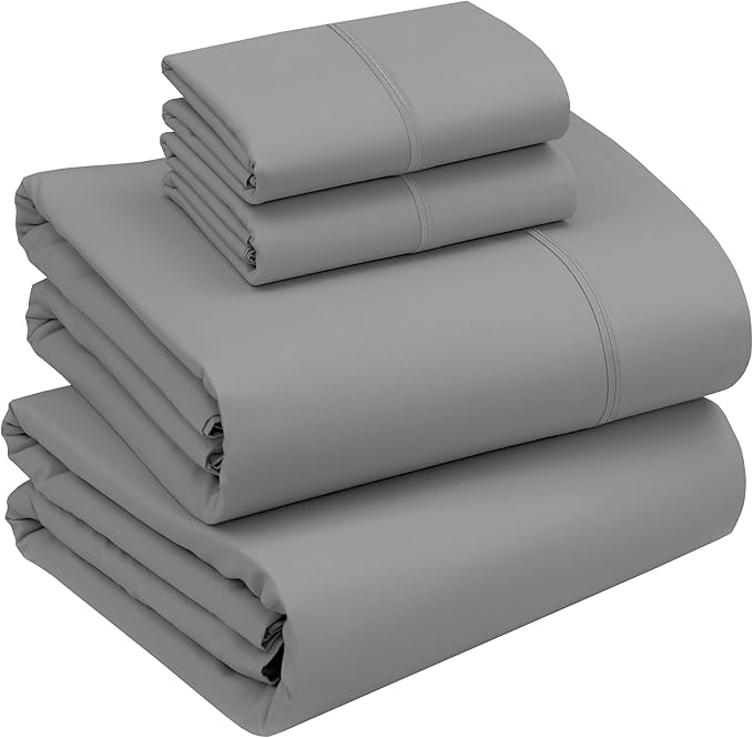 RUVANTI 100% Cotton Sheets – Queen Size Percale Bedding, Cooling & Breathable by Ruvanti