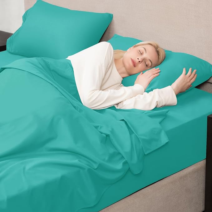 Mejoroom Bed Sheets Set, Extra Soft Luxury King Size Sheets - Image 6