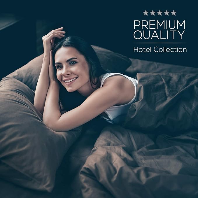 Mueller Ultratemp Bed Sheets Set, Super Soft 1800, 6 Piece California King - Image 7