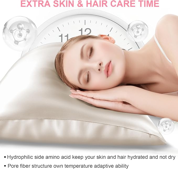 Silk Pillow Cases Queen Size - Image 3