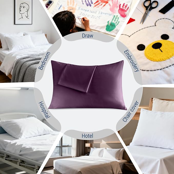 Pillowcases King 12 Pack, 20x36 Pillow Cases - Image 6