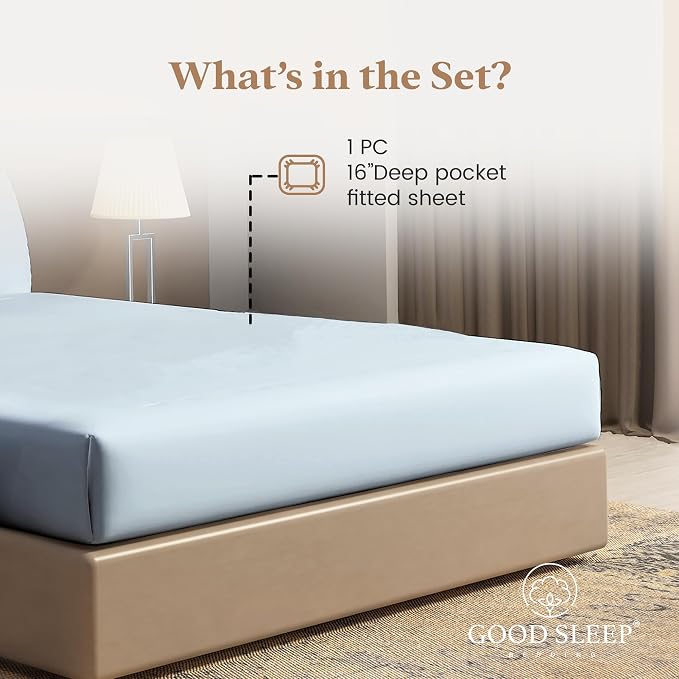 Good Sleep Bedding Twin XL Fitted Sheet - Image 2