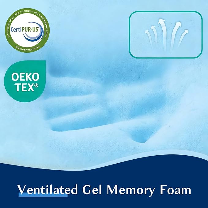 Stomach Sleeping Pillow for Shoulder and Neck Pain Relief, Thin Pillow for - Image 8