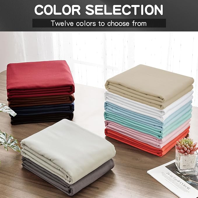 FreshCulture King Flat Sheets Only 2 Pack - Image 6
