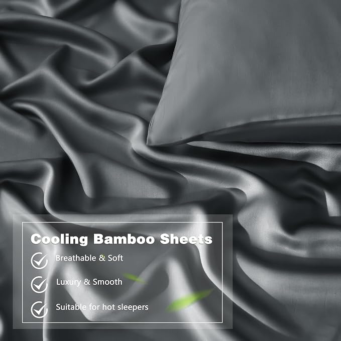 Homiest Cooling Body Pillow Case, 100% Rayon Derived from Bamboo Body Pillow - Image 4