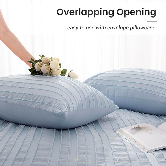 NEXHOME PRO Duvet Cover King, Soft and Lightweight 100% Washed Microfiber - Image 4