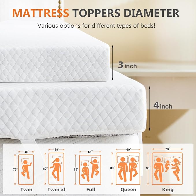 Sweetcrispy Mattress Topper Queen - Image 2
